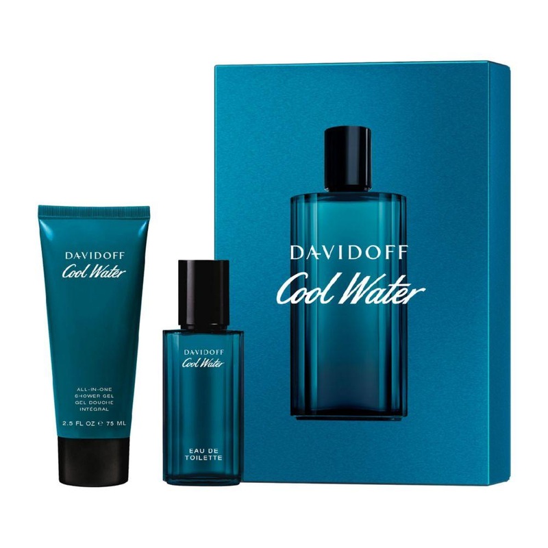 Cool Water Man Eau De Toilette 40Ml Gift Set For Men