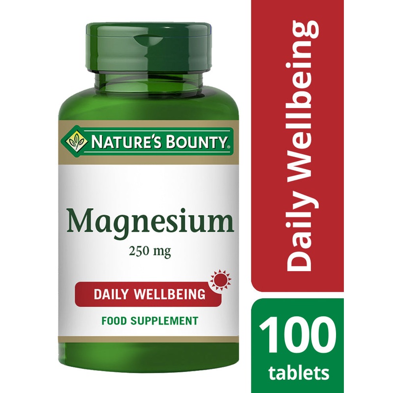 Magnesium 250 mg Tablets 100 tablets