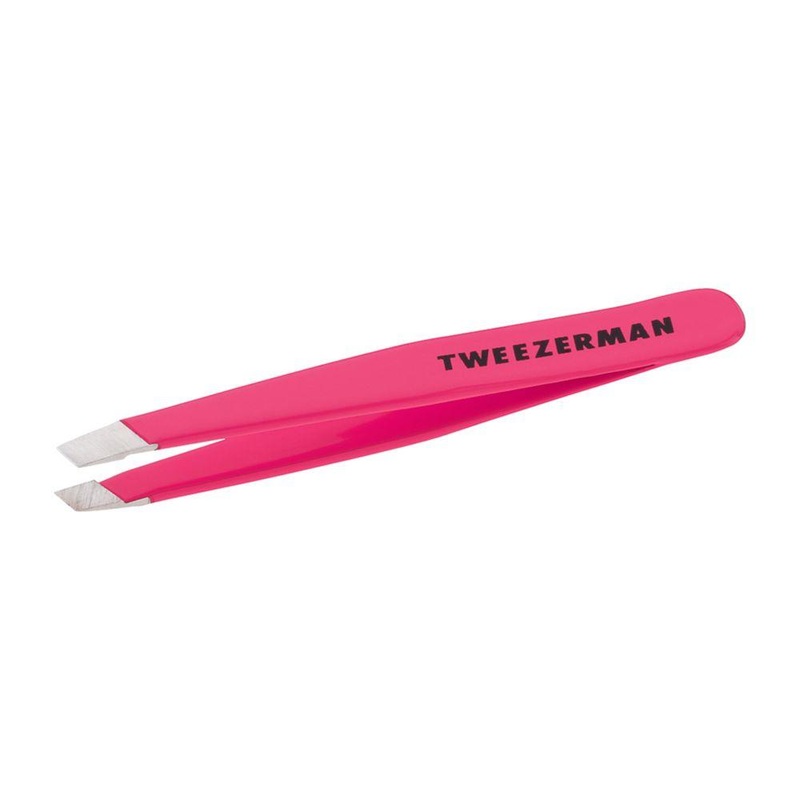 Mini Slant Tweezer Pink