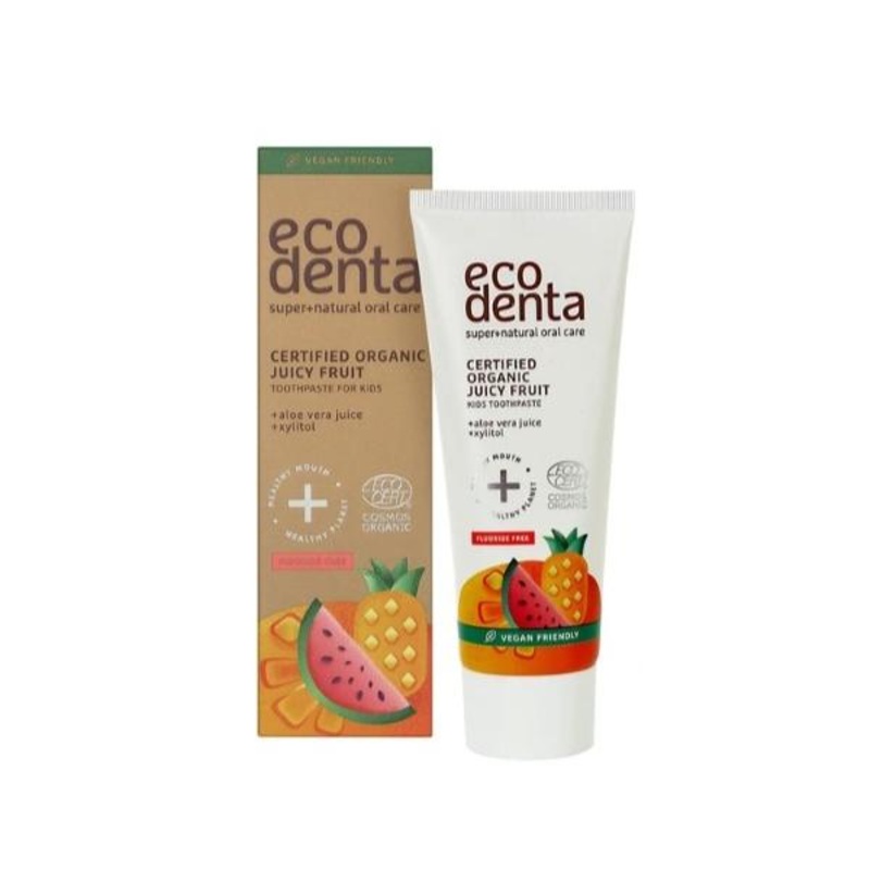 Organic Juicy Fruit Kids Toothpaste 75ml