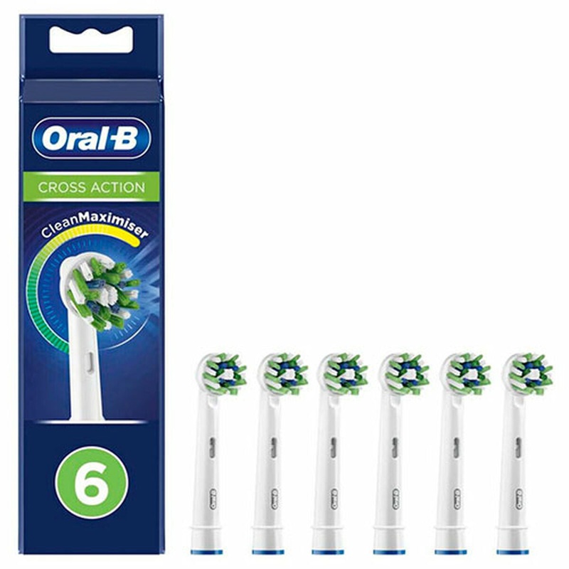 Replacement Head Oral-B Cross Action 6 Units