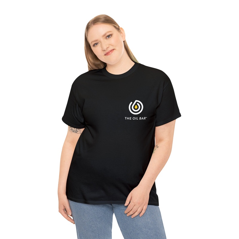 The Oil Bar Unisex Heavy Cotton Tee Antique Sapphire S