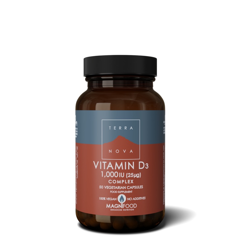 Vitamin D3 1000 IU Complex 50 capsules