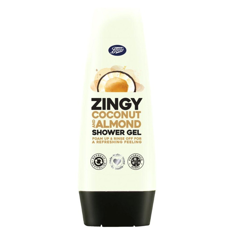 Zingy Coconut & Almond Shower Gel 250Ml
