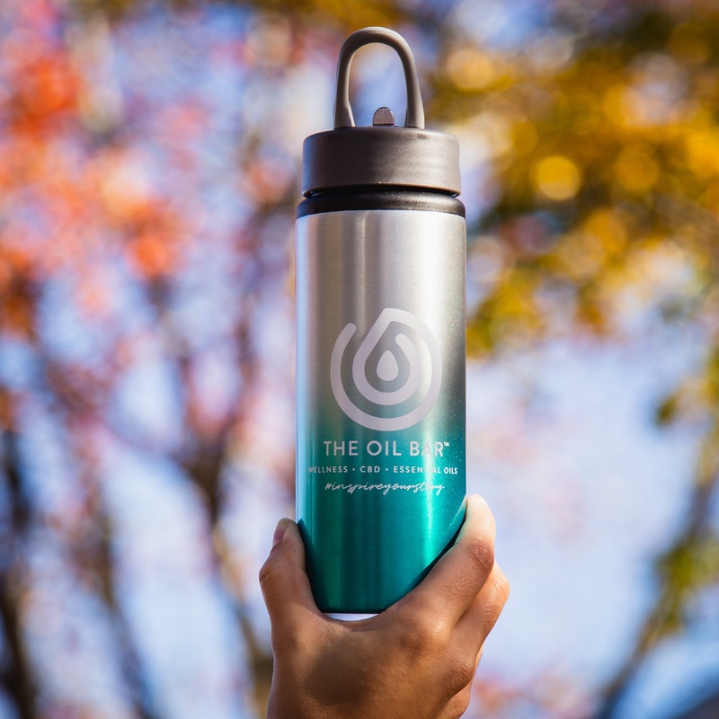 25 oz. Ombre Aluminum Water Bottle