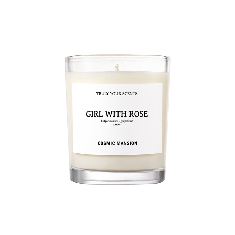 COSMIC MANSION Candle #GIRL WITH ROSE 180g / 250g 180g(without lid + basic box)