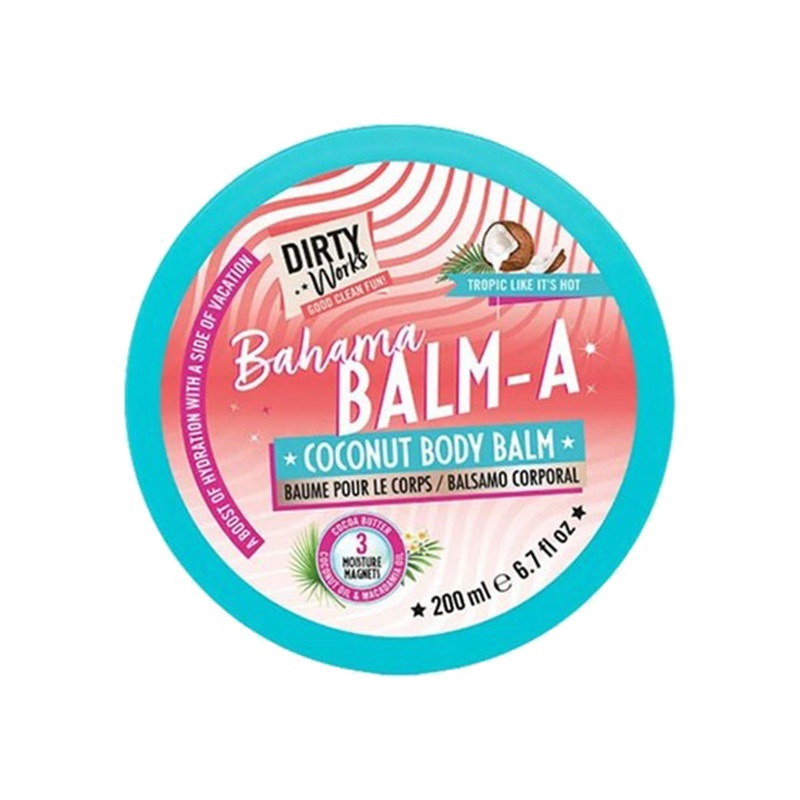 Dirty Works Bahama Balm A Coconut Body Balm 200ml