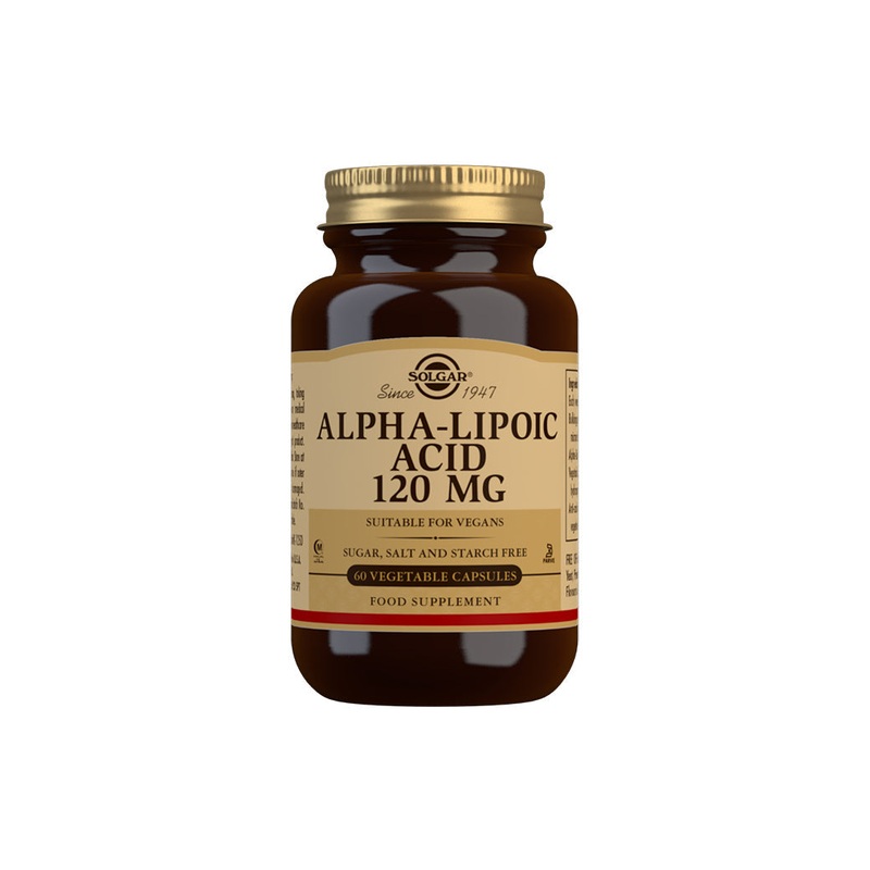 Alpha-Lipoic Acid 120mg 60 capsules