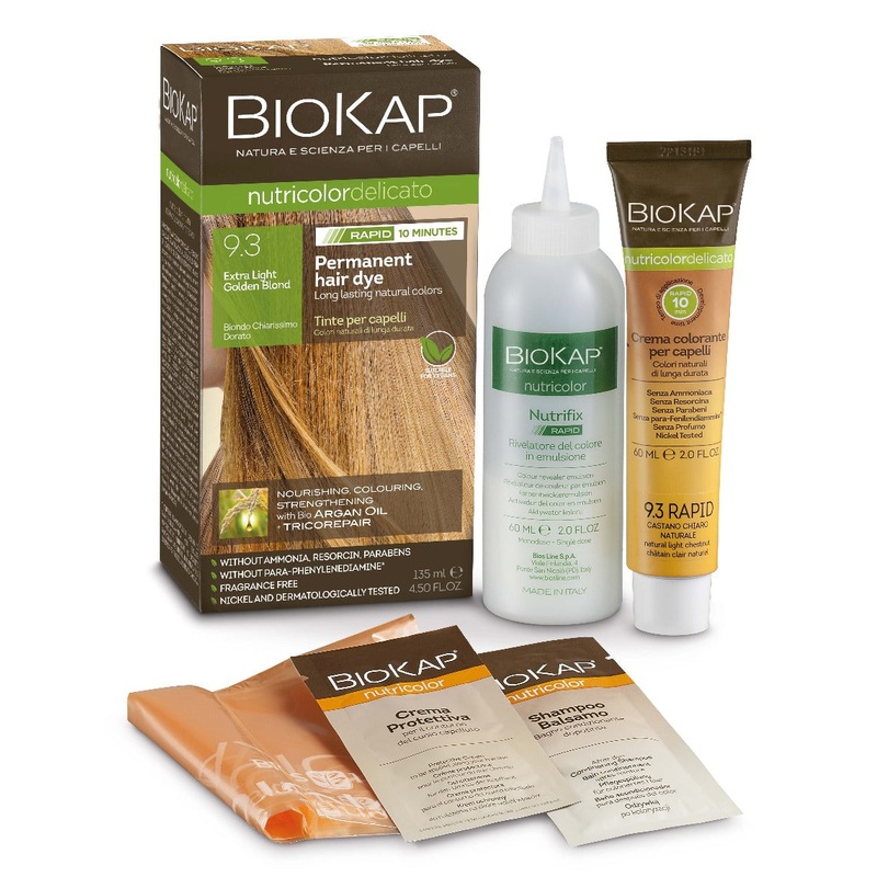 Extra Light Golden Blond 9.3 Rapid Hair Dye 135ml