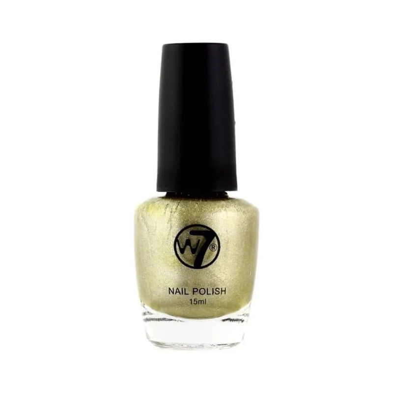 W7 Cosmetics Mirror Nail Polish 15ml – Gold Mirror
