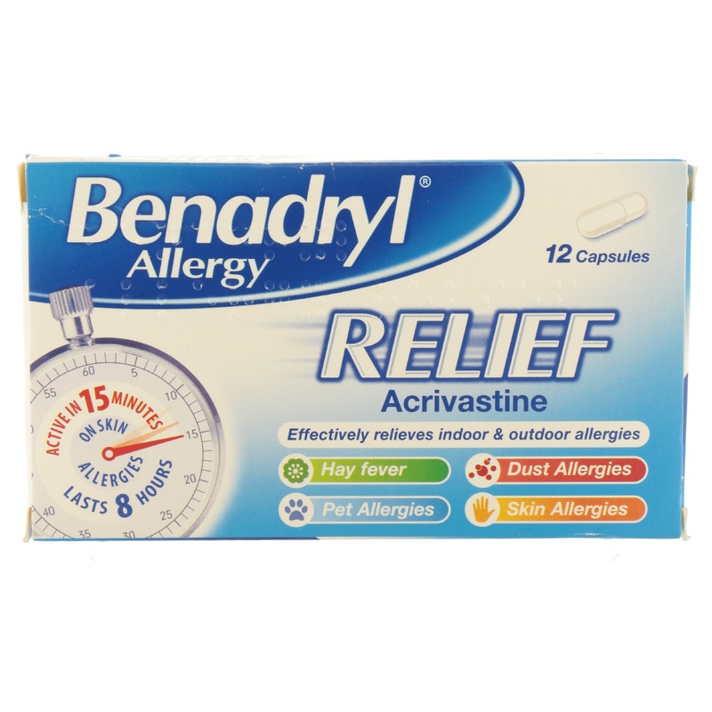 Allergy Relief Capsules 12 capsules
