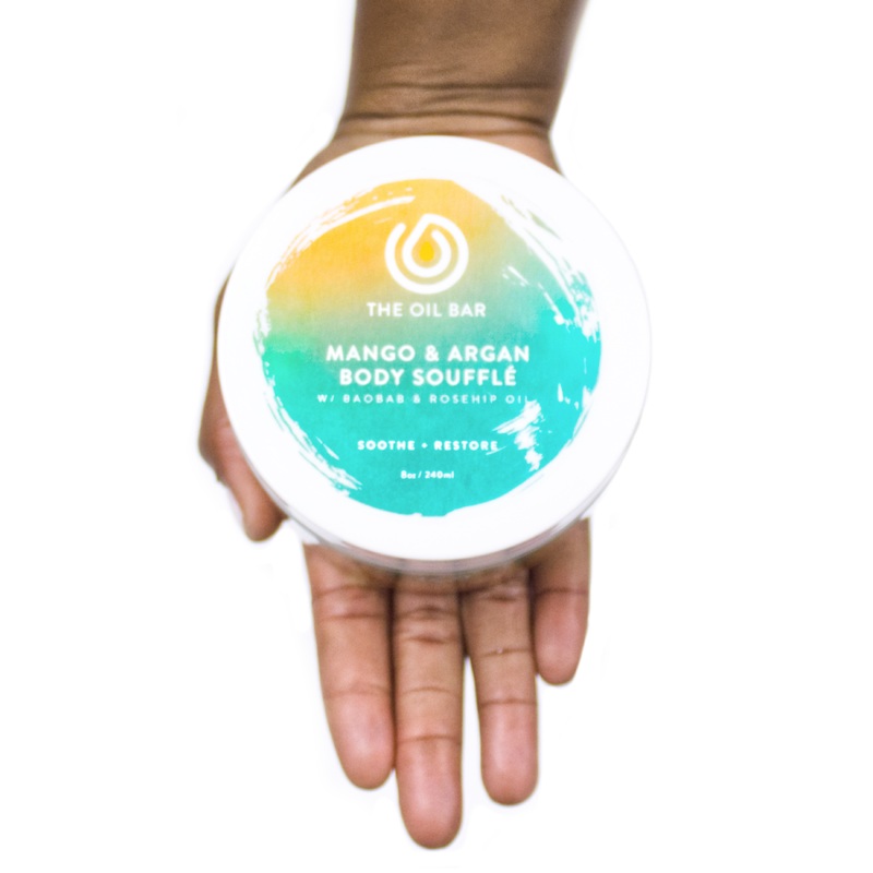 Citrus Basil Mango & Argan Body Souffle 8oz