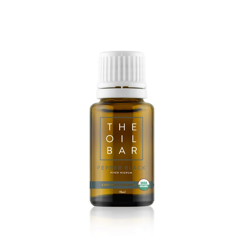 Pepper Black Organic Essential Oil 1/2 ounce