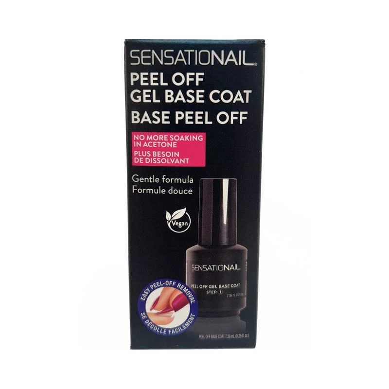 Sensationail Peel Off Strip Gel Base Coat