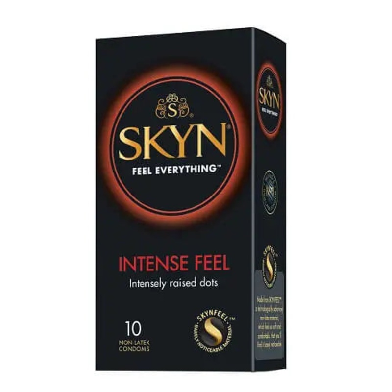 Mates SKYN Intense Feel Non Latex Condoms 10 Pack (5% VAT)