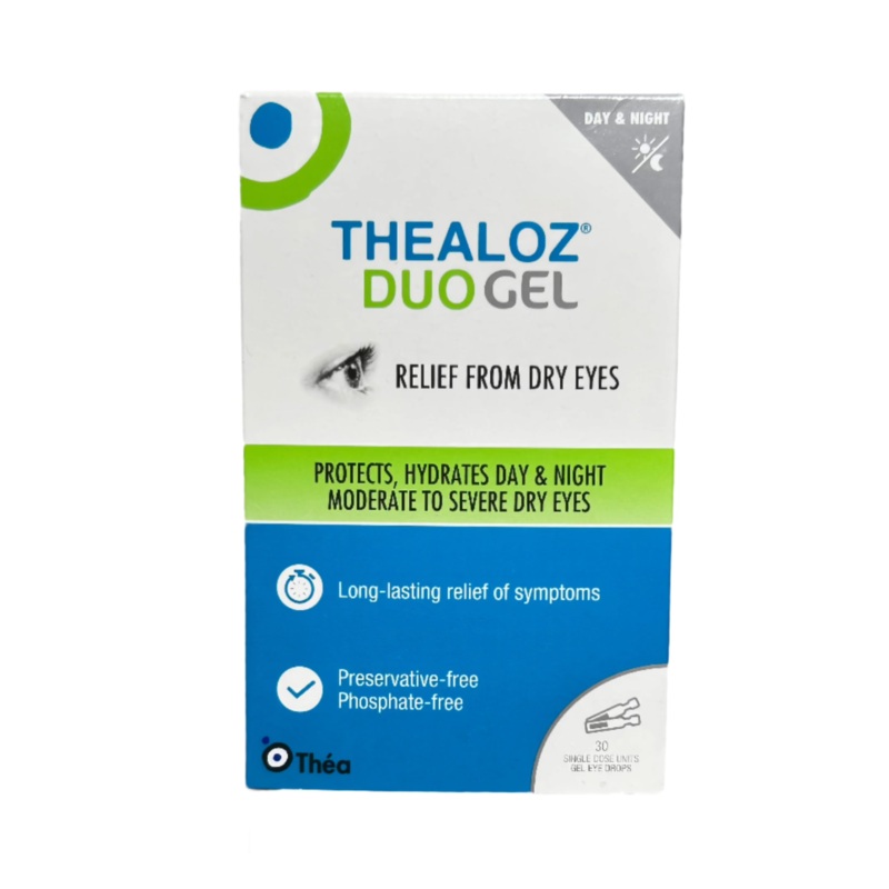 Thealoz Duo Gel for Relief from Dry Eyes 30 ampules
