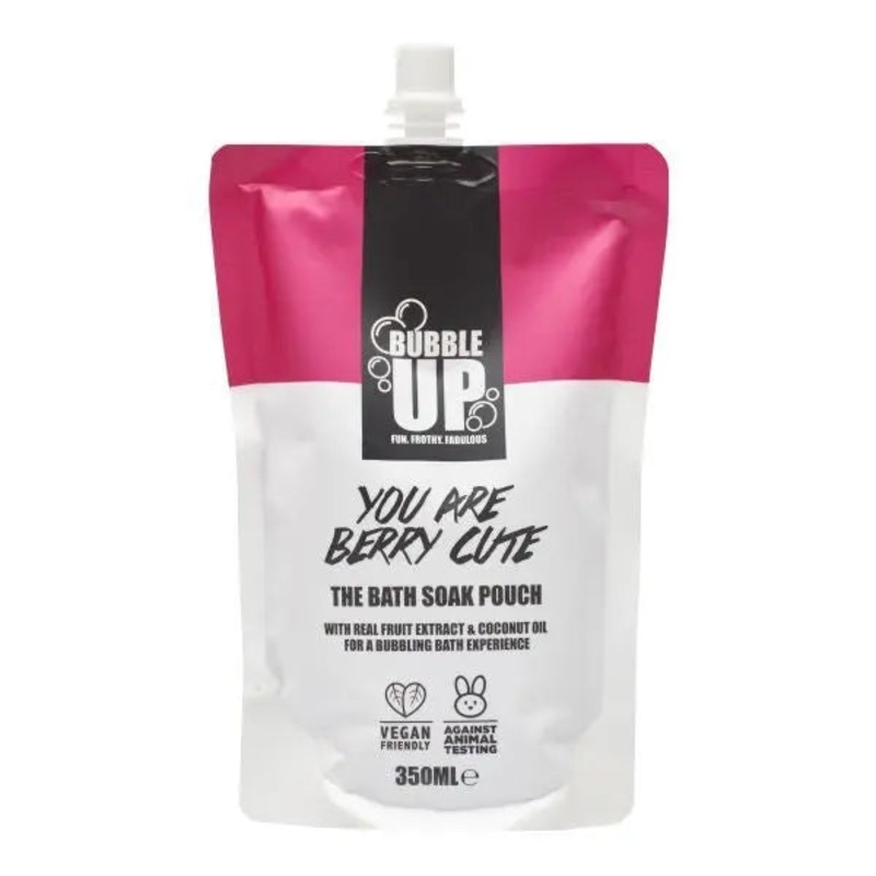 Bubble Up Bath Soak Pouch 350ml – You Are Berry Cute