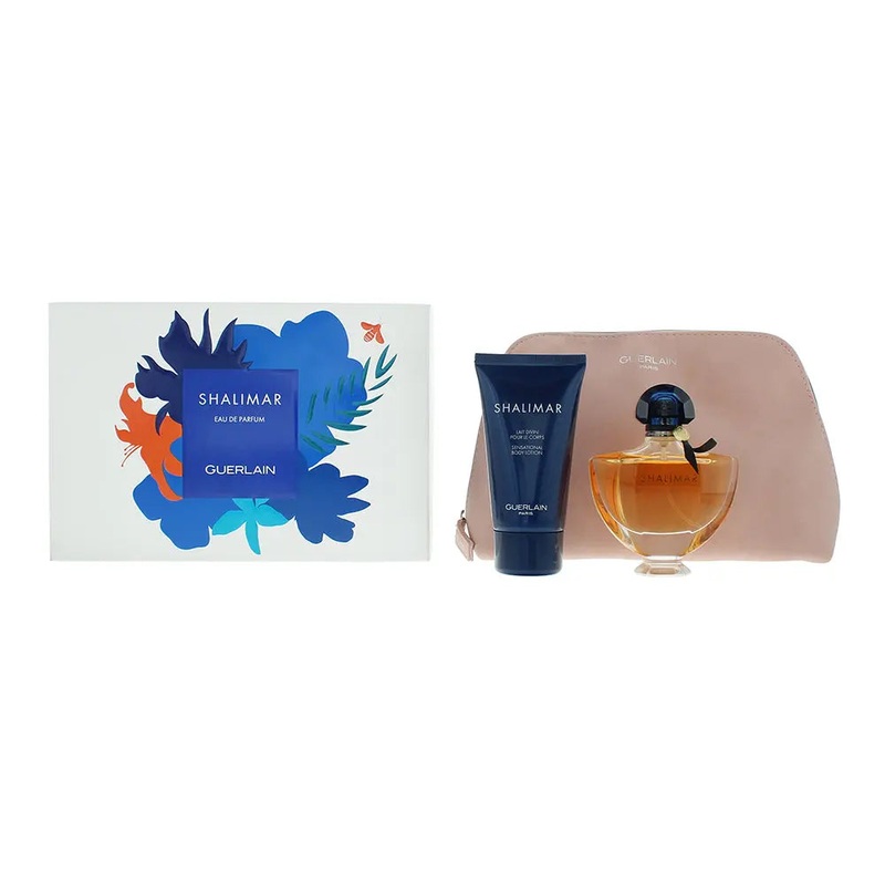 Guerlain Shalimar 2 Piece Gift Set: Eau de Parfum 50ml – Body Lotion 75ml – Pouc