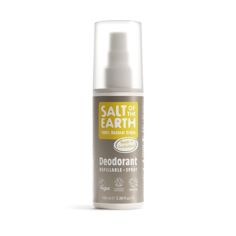 Amber & Sandalwood Natural Deodorant 100ml