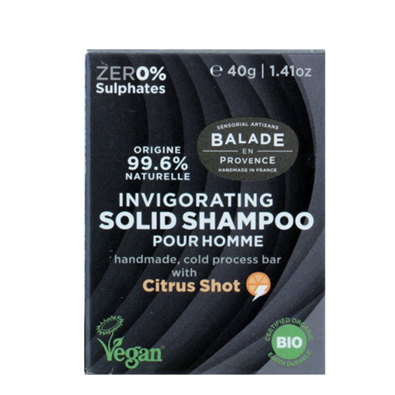 Solid Shampoo For Men – Citrus 40g
