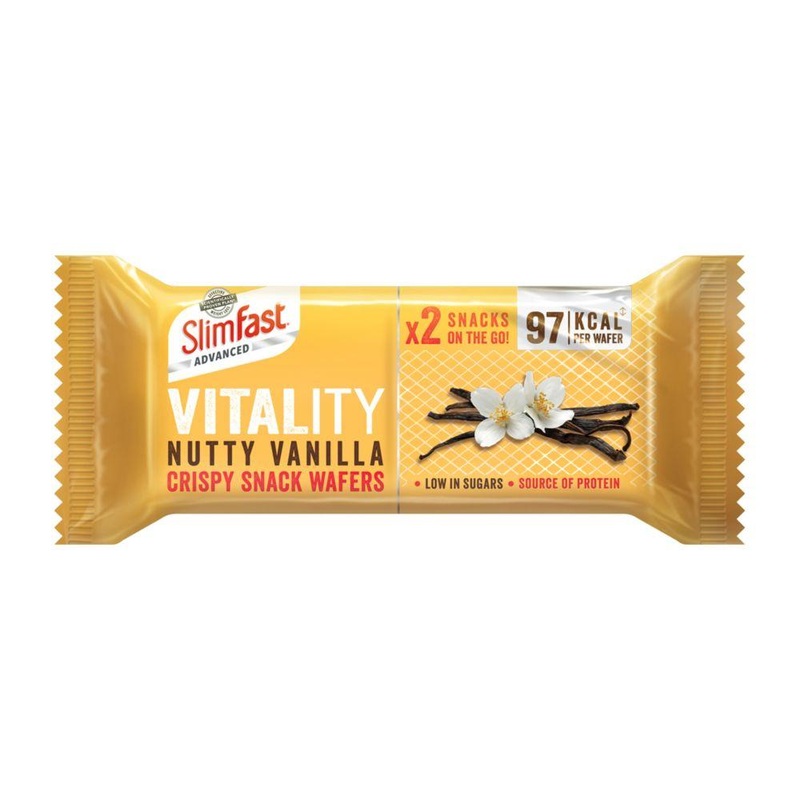 Advanced Vitality Crispy Snack Wafer Nutty Vanilla – 39G