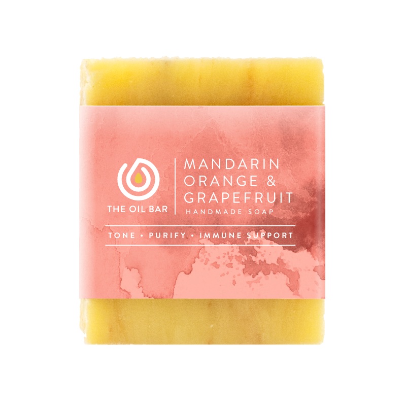 Mandarin Orange & Grapefruit All Natural Soap