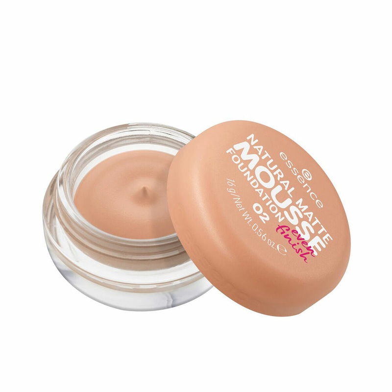Mousse Make-up Foundation Essence NATURAL MATTE N 02 16 g