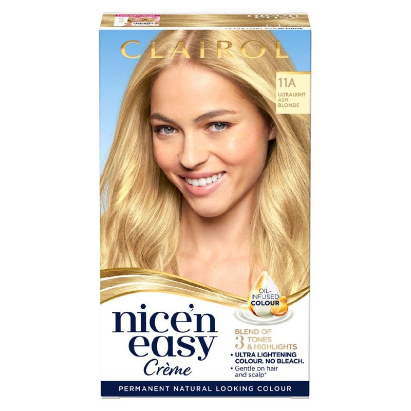 Nice N Easy Permanent Hair Dye 11A Ultra Light Ash Blonde 177Ml
