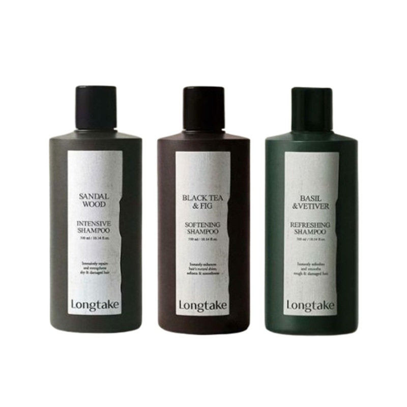Longtake Shampoo 300ml (3 options) Sandal Wood