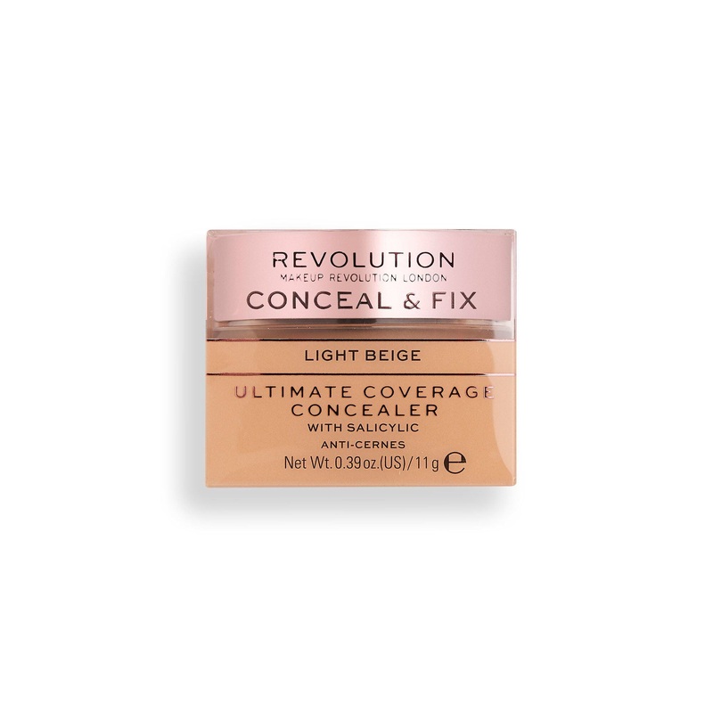 Revolution Conceal & Fix Ultimate Coverage Concealer Light Beige