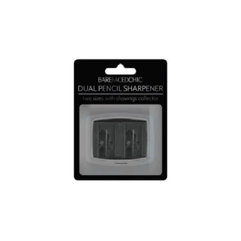 Bare Faced Chic Dual Pencil Sharpener