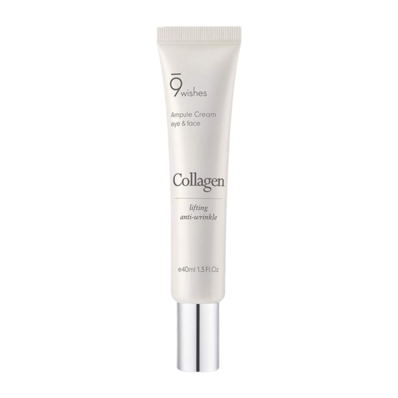 9wishes Collagen Ampule Eye & Face Cream 40ml