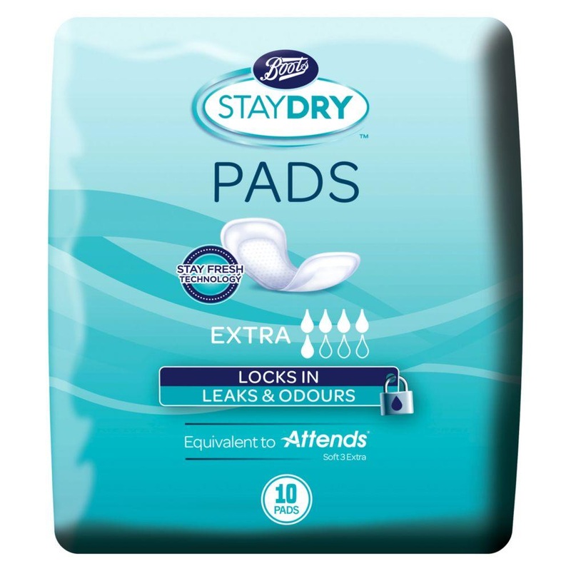 Extra Pads For Light To Moderate Incontinence – 10 Pack