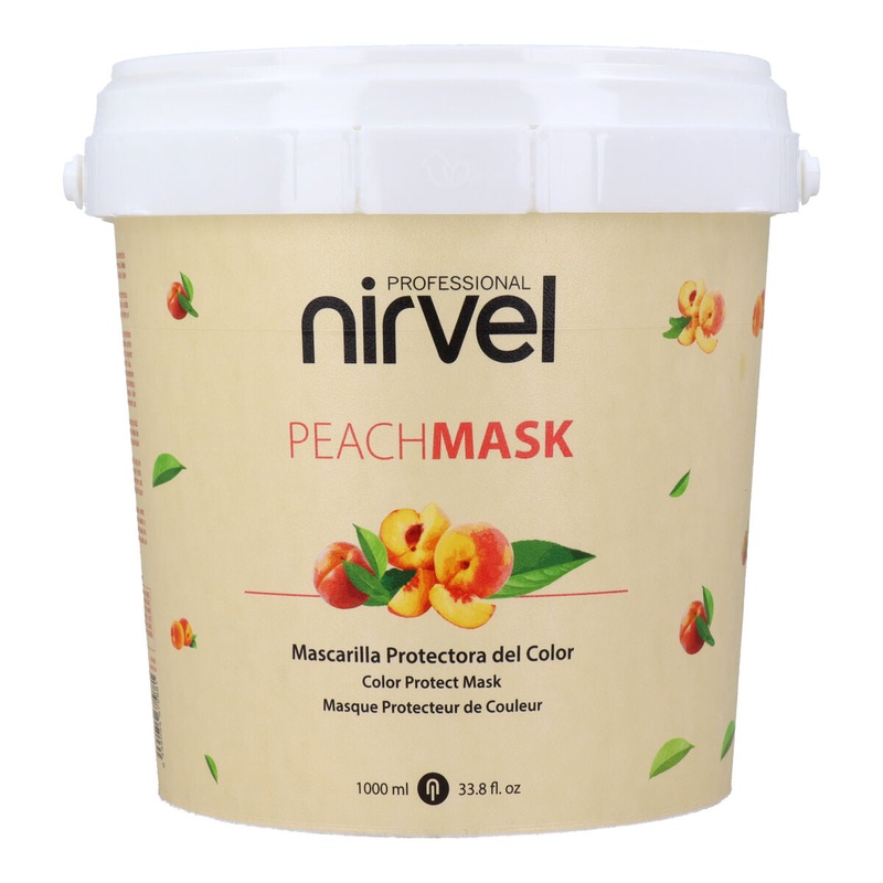 Mask for Coloured Hair Nirvel Peach 1 L