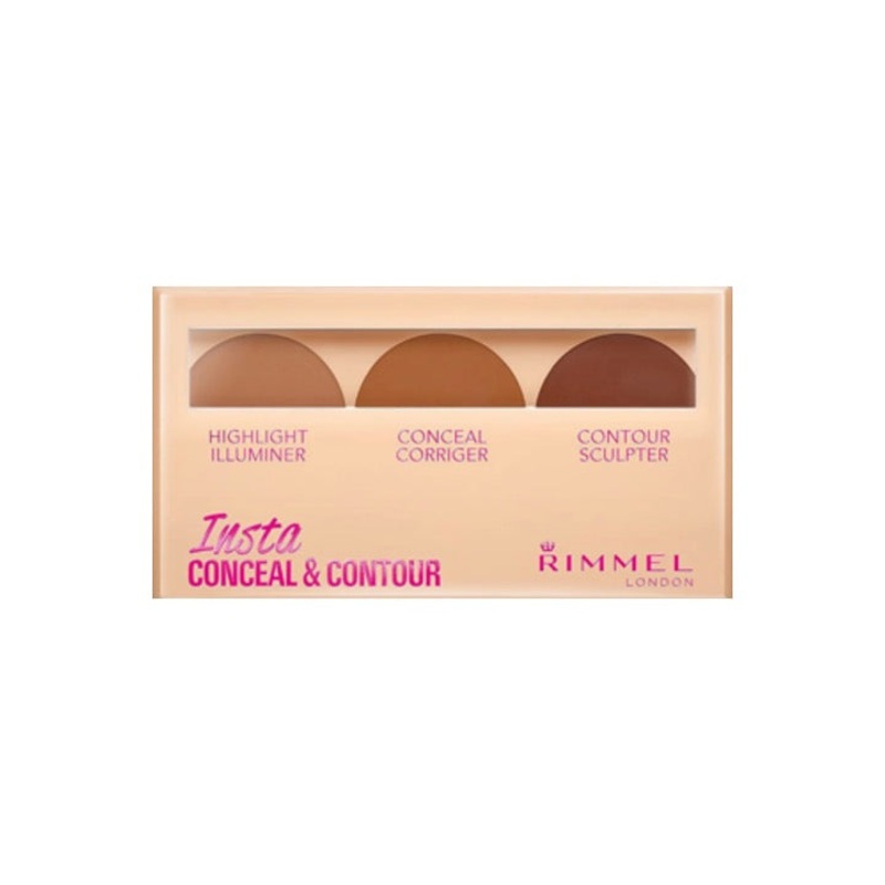 Rimmel Insta Con & Contour Palette Dark 030