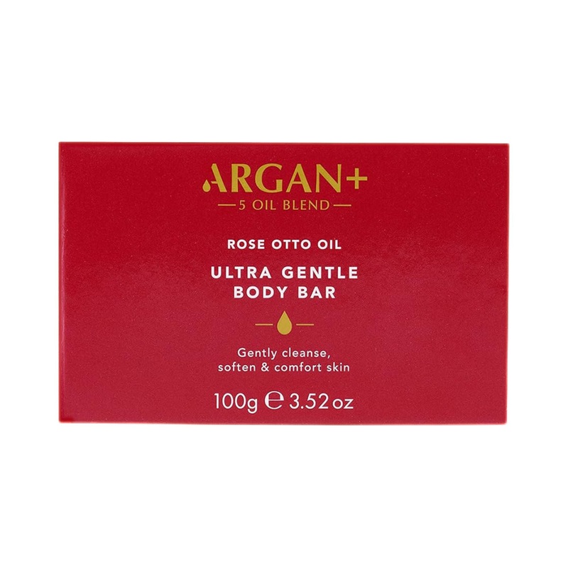 Argan + Rose Otto Oil Ultra Gentle Body Bar 100g