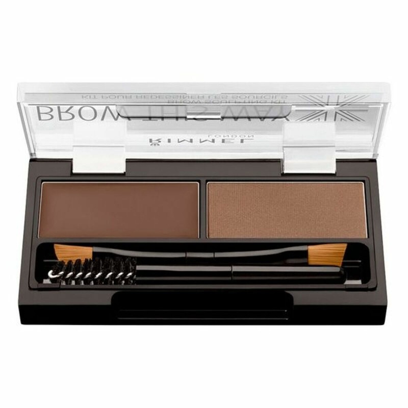 Eyebrow powder Brow This Way Rimmel London 003 – dark brown