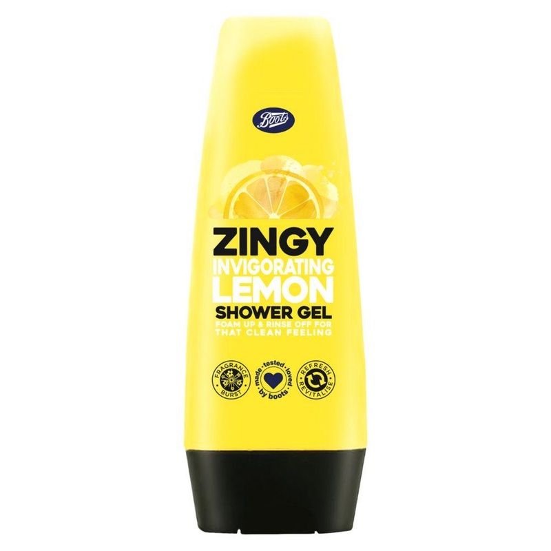 Zingy Invigorating Lemon Shower Gel 250Ml