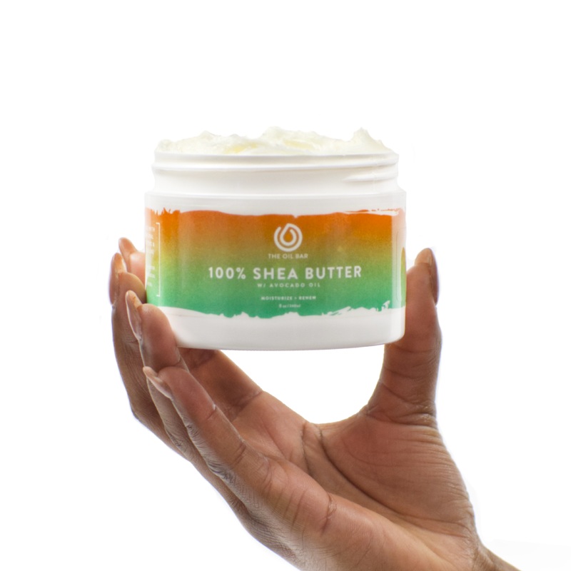 Amber Tonka Bean 100% Shea Butter 8oz