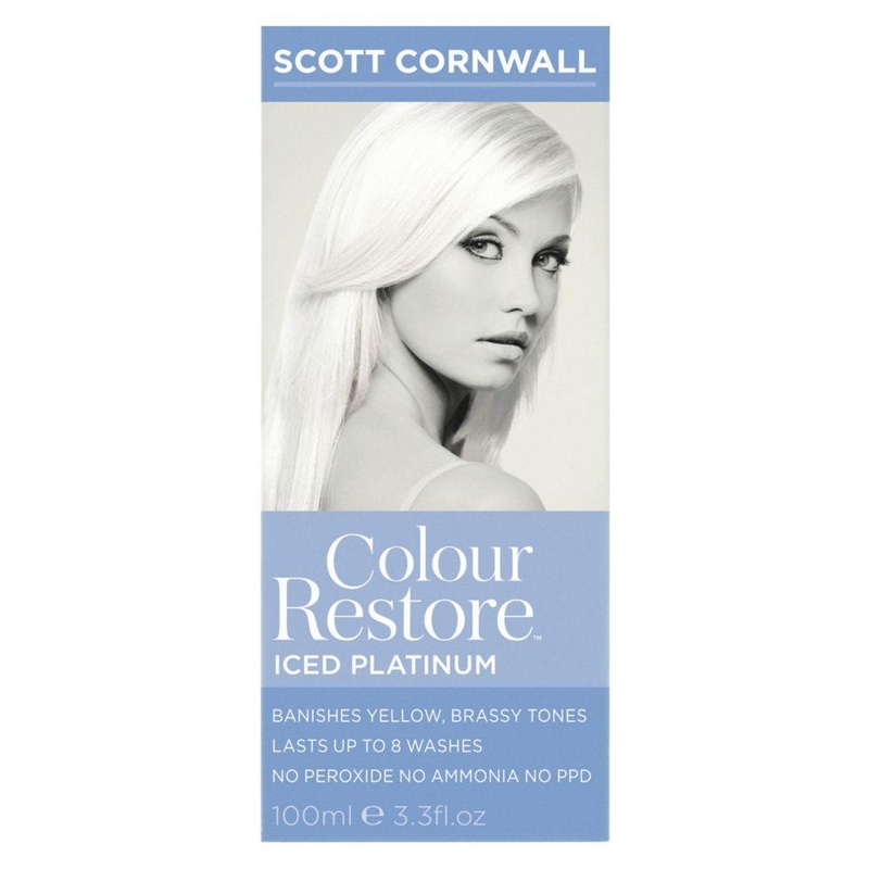 Colour Restore Iced Platinum Hair Toner 100Ml