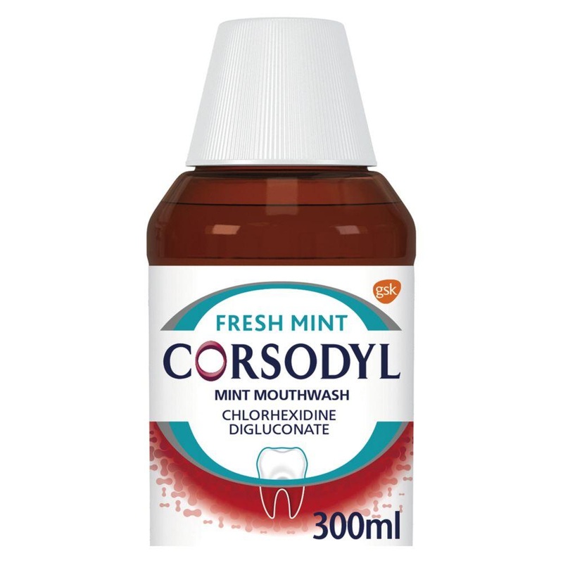 Gum Disease Treatment Mouthwash Chlorhexidine 0.2% Mint 300Ml