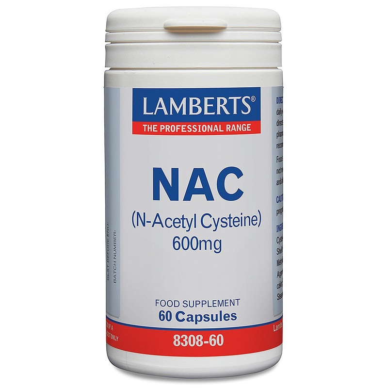 N-Acetyl Cysteine (NAC) 600mg 60 tablets