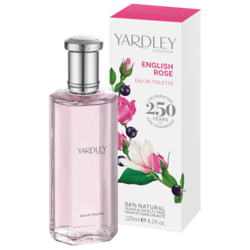 Yardley English Rose Eau de Toilette Spray 125ml 125ml