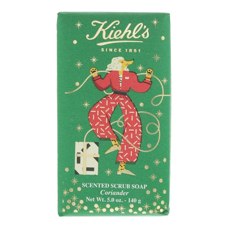 Kiehl’s Scented Scrub Bar Soap Coriander 140g