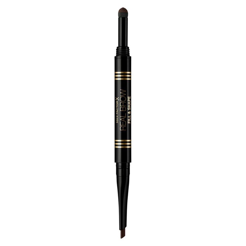 Real Brow Fill And Shape Brow Pencil Deep Brown