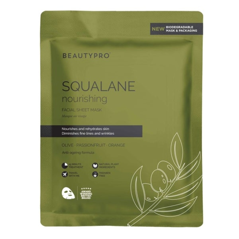 BeautyPro Squalane Nourishing Face Sheet Mask