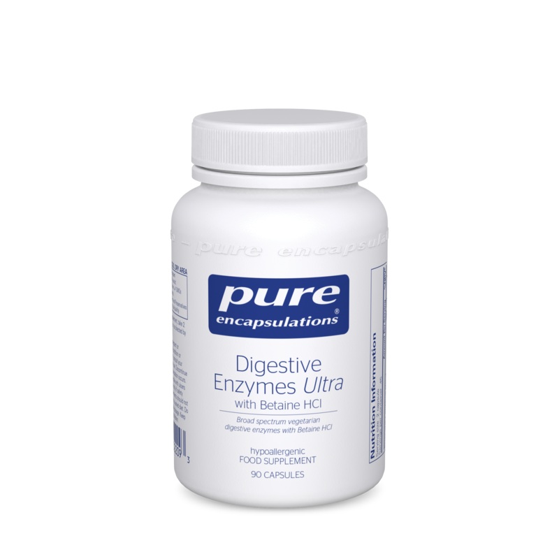 Digestive Enzymes with Betaine HCL 90 Capsules