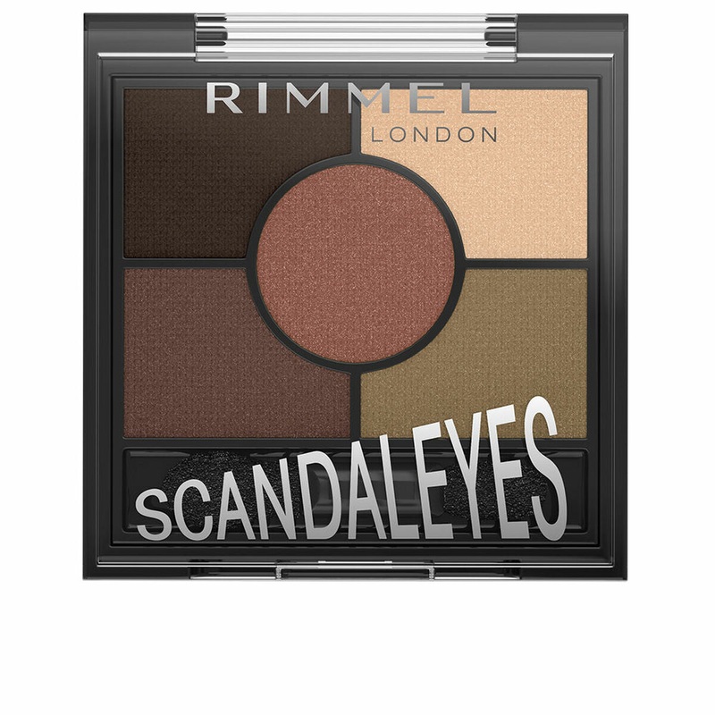 Eye Shadow Palette Rimmel London Scandaleyes N 002 Brixton brown 3,8 g