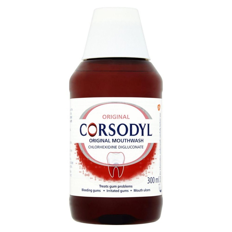 Gum Disease Treatment Mouthwash Chlorhexidine 0.2% Alcohol Free 300Ml