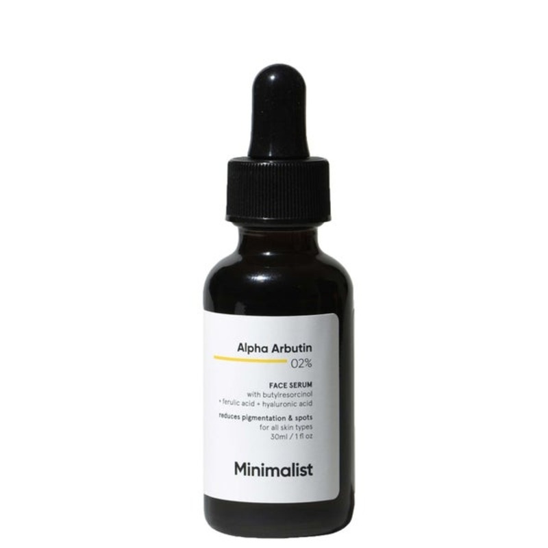 Minimalist Skin Care Alpha Arbutin 02% Face Serum 30ml